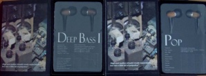Earphone Deep Bass POP